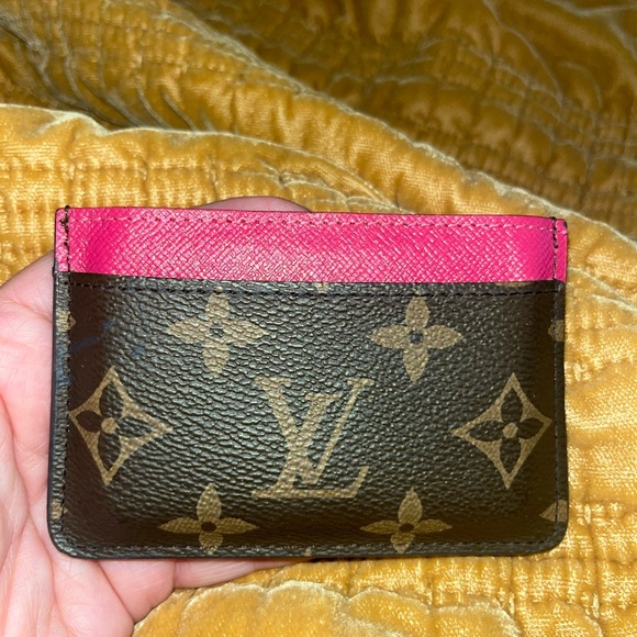 LV Monogram Card Case - Picture 1 of 6